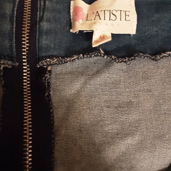 Denim Crop Top - Picture 3 of 3